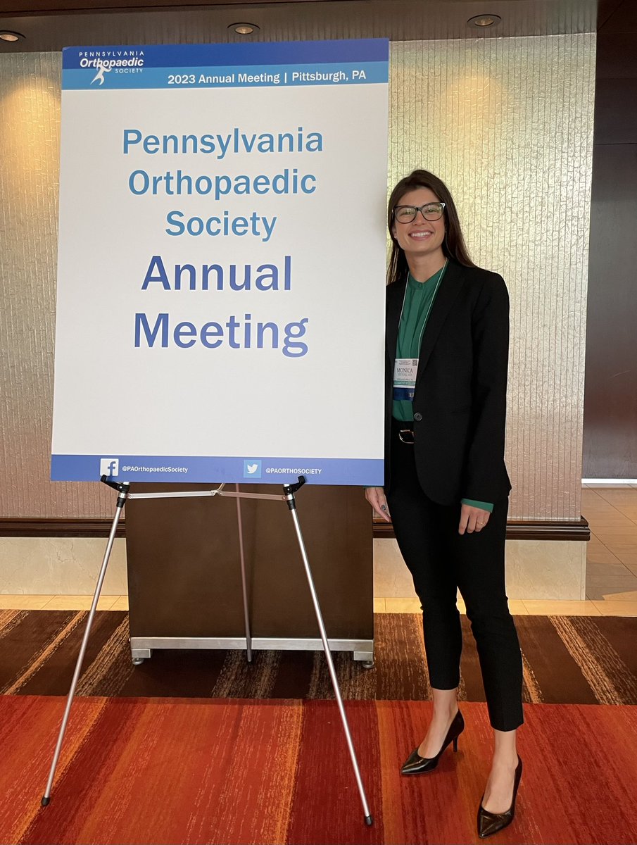 starting off the annual <a href="/PAORTHOSOCIETY/">PA Ortho Society</a> meeting with a presentation on intra-op flouro use in ankle ORIFs

As always, thanks to <a href="/TempleOrtho/">Temple Ortho</a> &amp; my husband <a href="/GavinRallis/">Gavin Rallis</a> ❤️🦉🦴