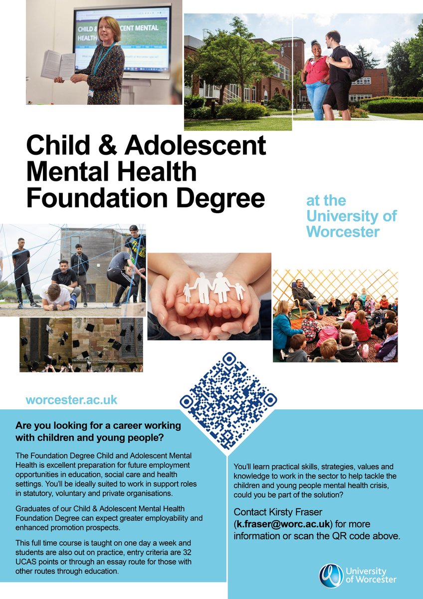 CAMH_UW's tweet photo. #Children #YoungPeople #mentalhealth #Wellbeing 
#Worcester https://t.co/JH4H3l4d1k