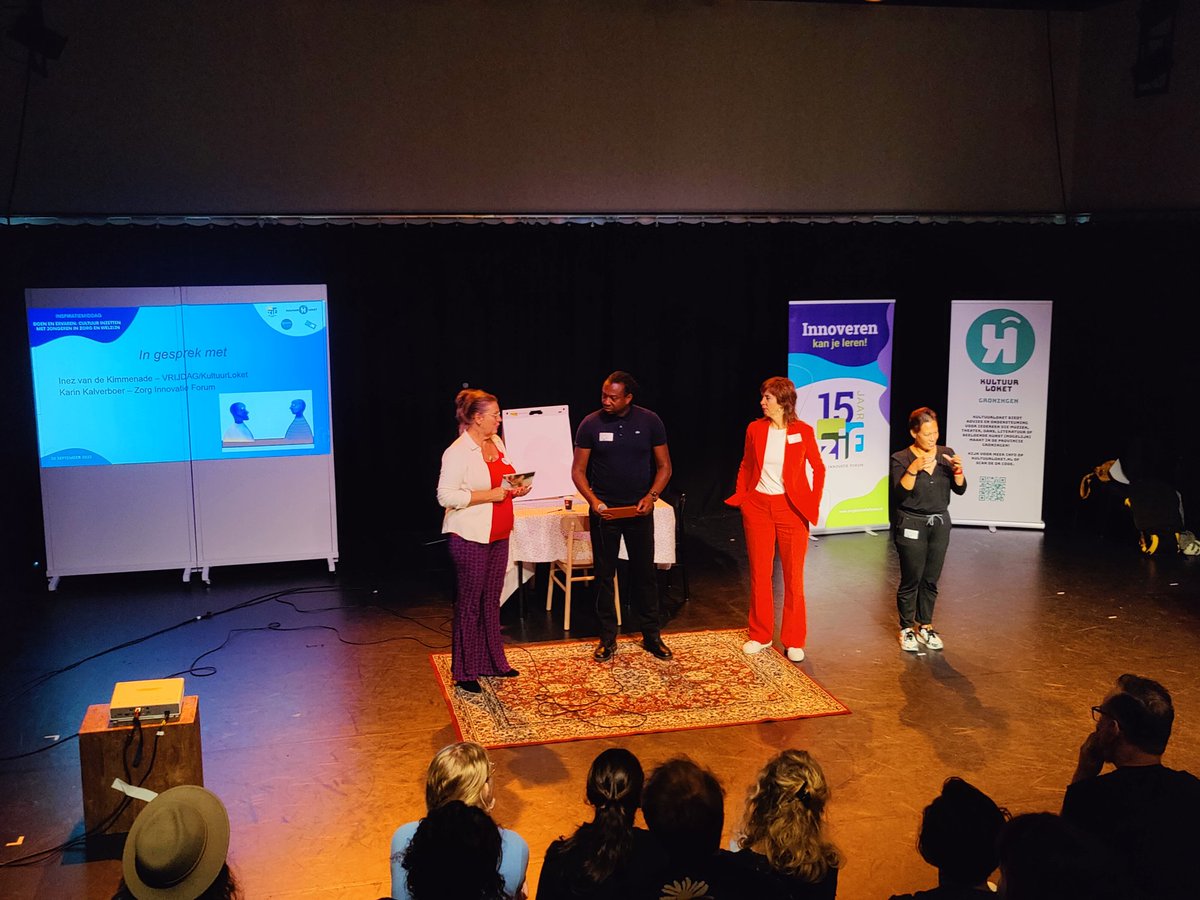 Het ZIF organiseerde samen met het <a href="/kultuurloket/">KultuurLoket</a>  een prachtige middag vol ontmoeting, verbinding en cultuur. Professionals uit zorg, welzijn, kunst en cultuur en jongeren kwamen naar deze bijeenkomst en verbonden deze werelden. Lees hier later meer over!