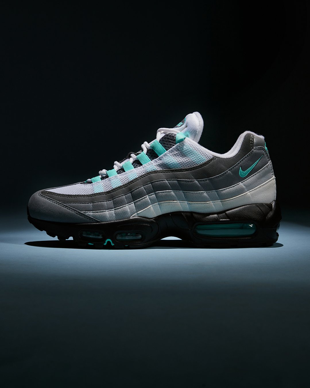 JD Sports on X: "The JD exclusive Nike Air Max 95 in 'Grey and Turquoise'  🔥 Restocking soon, keep it locked 👀🔐 https://t.co/sCFyKh1zE4" / X