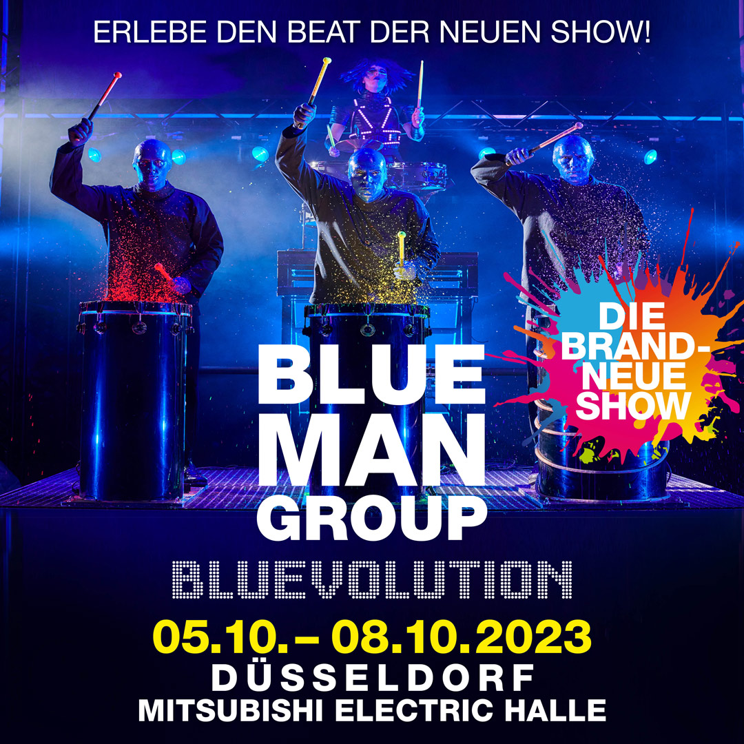 LiveNationGSA's tweet image. 🔵🥁 Heute in einer Woche starten endlich die Shows der Blue Man Group in Düsseldorf! 🎉
Habt ihr schon eure Tickets? Wenn nicht, dann hier entlang 👇
livenation.de/artist-blue-ma…

#LiveNation #Konzert #BlueManGroup