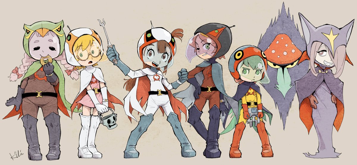 サーバル(けものフレンズ) 「#見た事あるアニメ2つをごちゃまぜにする見た人もやるこんなことばっかりやってんね」|Kiichiのイラスト
