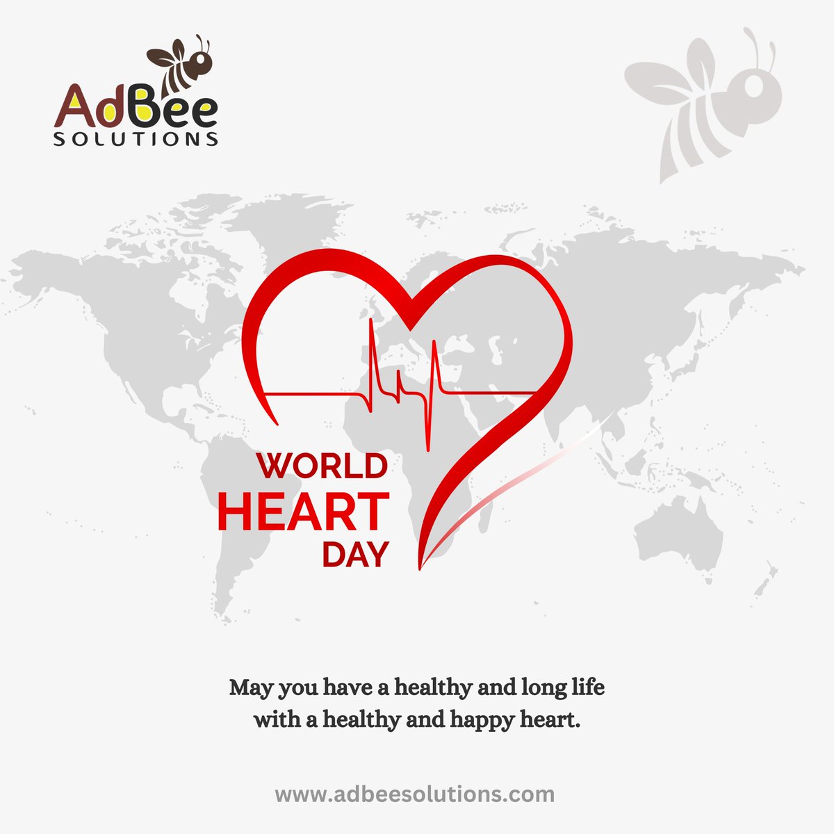 AdbeeSolutions's tweet image. Happy World Heart Day! ❤️ Your brand is the heartbeat of your business. Nurture it with digital marketing strategies that resonate and connect with your audience.
#WorldHeartDay #adbeesolutions #marketingtips #digitalmarketing #digitalmarketingagency