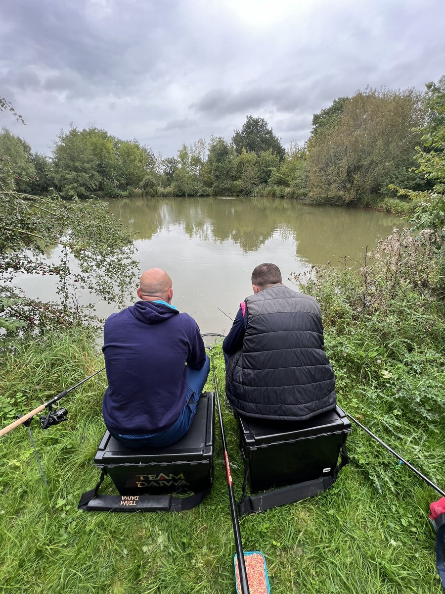 Worcwarriorsfdn's tweet photo. Great to get out and trial a new fishing spot for upcoming fishing opportunities in the spring!

Thanks to Bransford Community Farm for allowing us to come down and enjoy the great outdoors!

@TNLComFund 
#CecilsLegacy https://t.co/pT3mvJI8WB