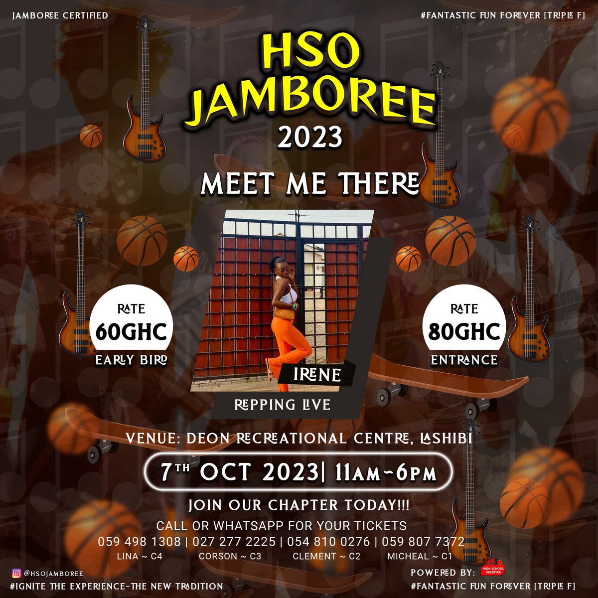 highschobserver's tweet photo. HSO JAMBOREE- 7Th October

Loc: Deon Recreational Centre https://t.co/Xxpu1PQc6p