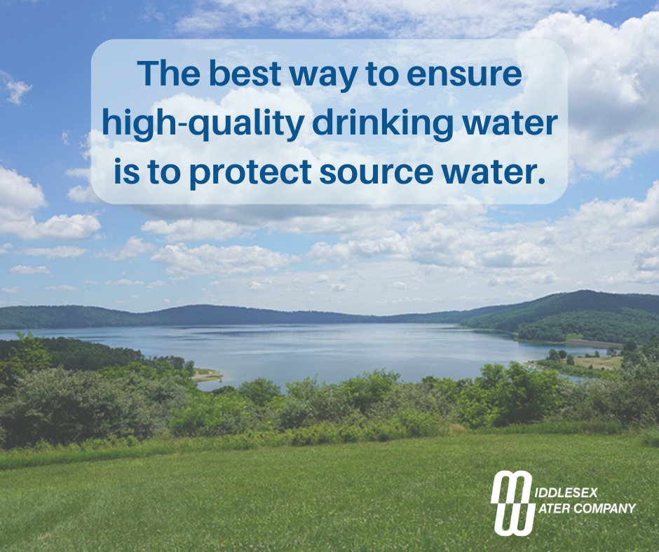 MiddlesexWater's tweet image. This week is #SourceWaterProtectionWeek! The best way to ensure we have high quality drinking water at the tap is to protect against pollution of our beautiful water sources. When we address water quality concerns at the source, aided by sophisticated treatment when necessary,…