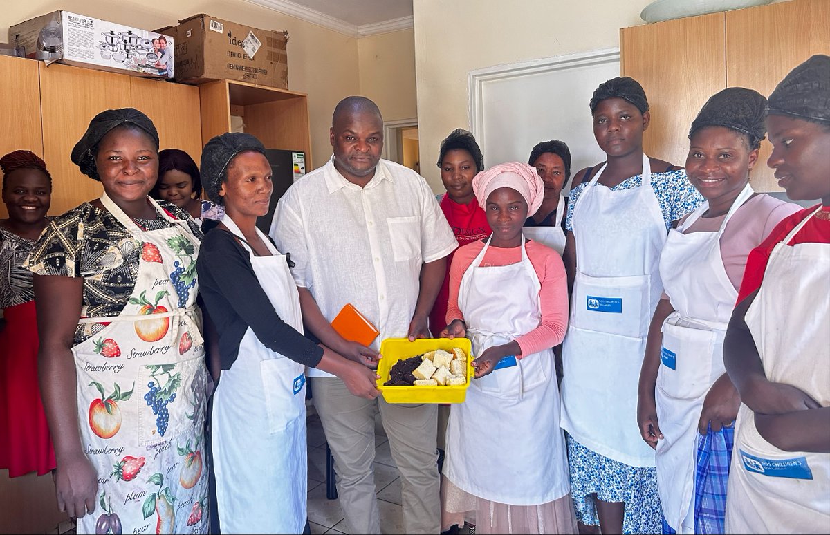 Our Head of Programmes, <a href="/MaharaGoteka/">Mahara Goteka</a> has been conducting a project monitoring visit at our partner <a href="/SOSMalawi/">SOS Children's Villages Malawi</a>. During the visit, he facilitated a project review meeting and interacted with the young women who are being trained.
#SkillsMakeTheDifference