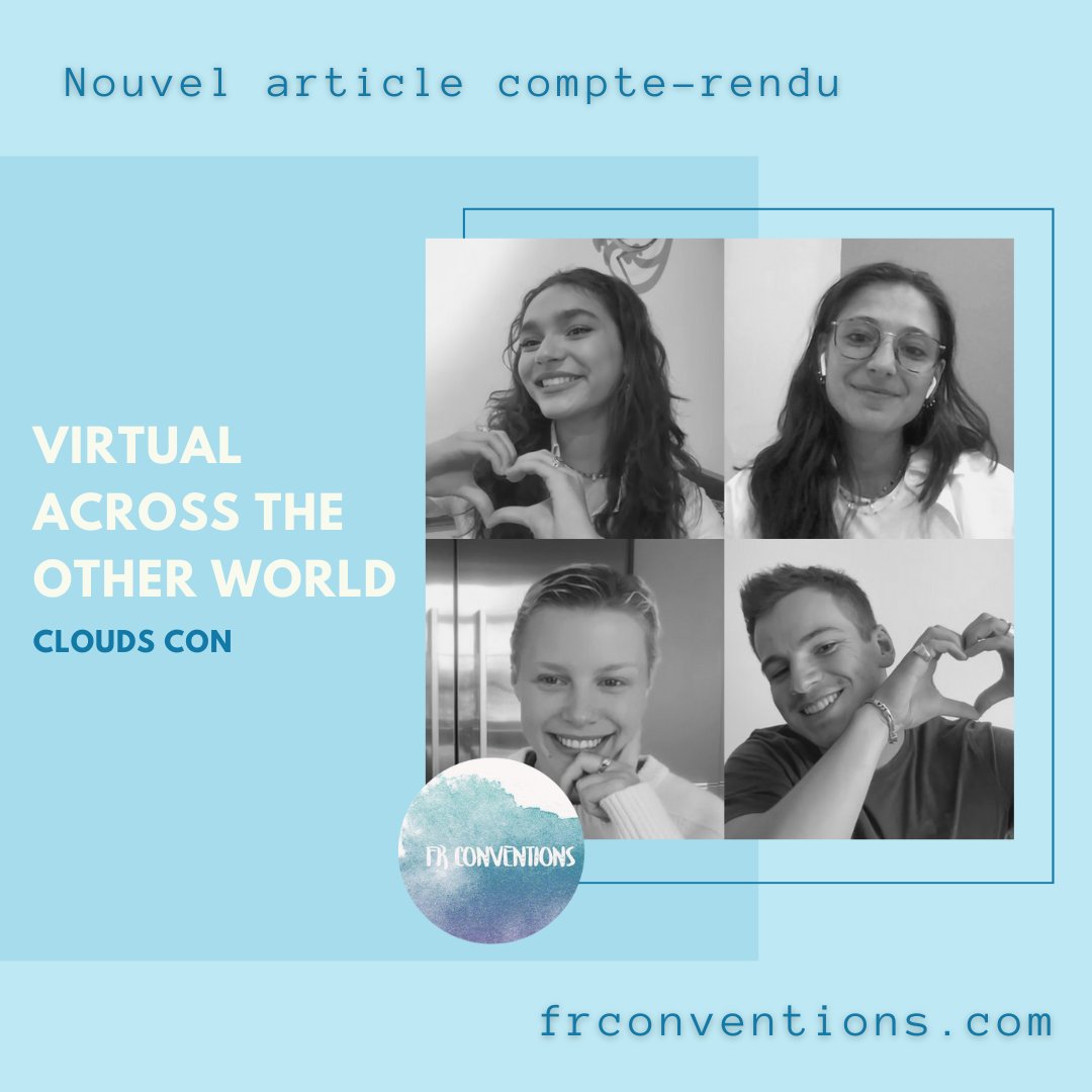 FrConventions's tweet photo. Afin de dire au revoir à #FateTheWinxSaga, @CloudsCon organisait la #VATOW le week-end dernier. Envie de vivre ou revivre la convention virtuelle ? Nous vous dévoilons les confidences des acteurs dans notre compte-rendu 👇
https://t.co/DBKW5f0kmZ https://t.co/aNm6NbBOxw