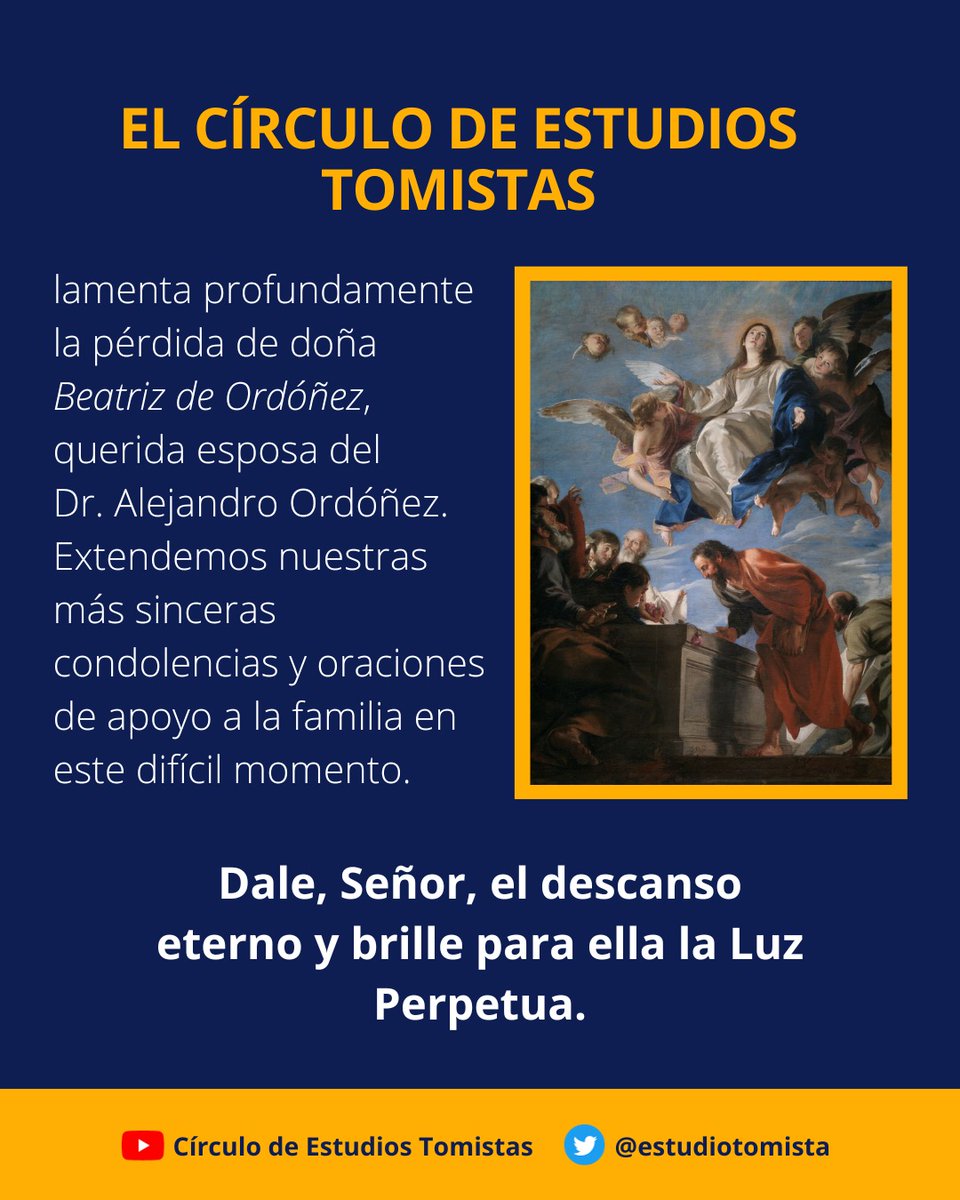 A la familia Ordóñez Hernández, nuestro más sentido pésame y nuestras oraciones por el eterno descanso de doña Beatriz ✝️
<a href="/A_OrdonezM/">Alejandro Ordóñez</a>