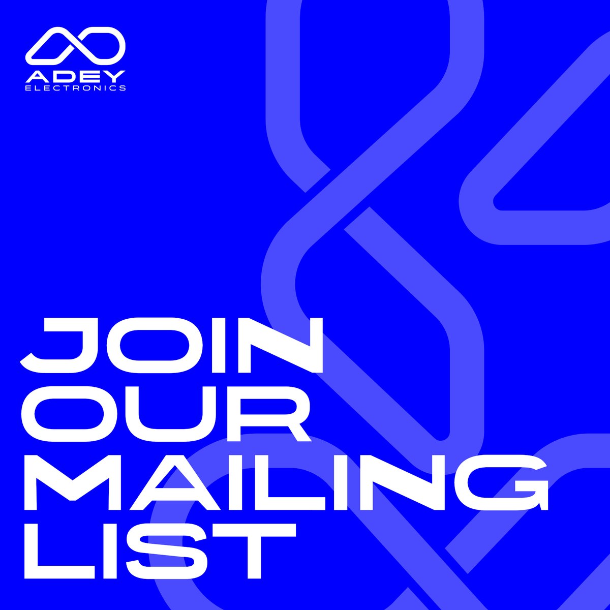 AdeyElectronics's tweet image. Stay up to date with the our latest news by joining our mailing list✉️

bit.ly/3Pueffg 

#adeyelectronics #adey #newsletter