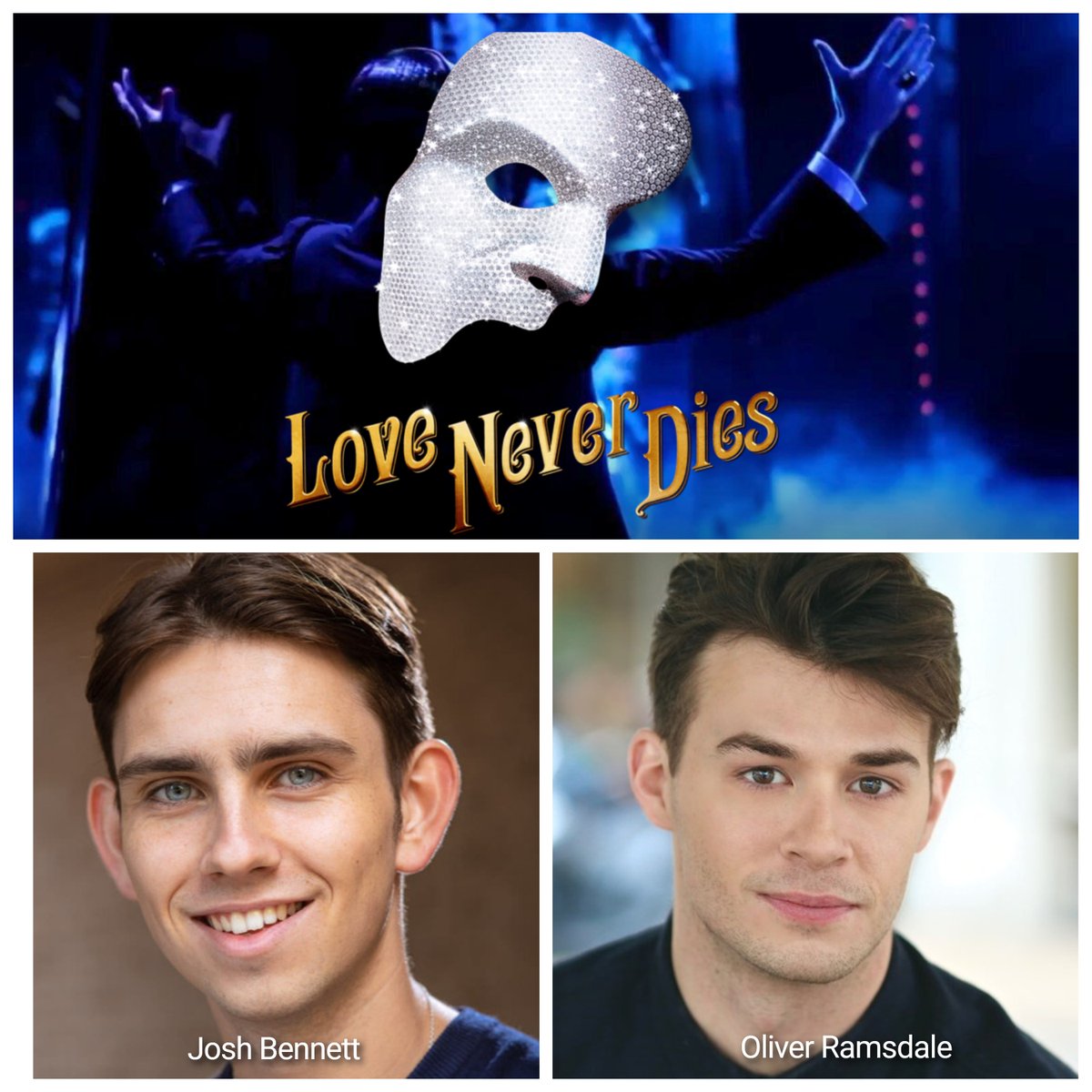 AccessLtd's tweet photo. Best wishes to #JoshBennett and @ollieramsdale who open in #LoveNeverDies (China / Asia Tour) this evening. @XRoads_Live

Casting by @GrindrodBurton &amp; @dobcasting

https://t.co/DayWabEffO https://t.co/vFDIiNRdCg