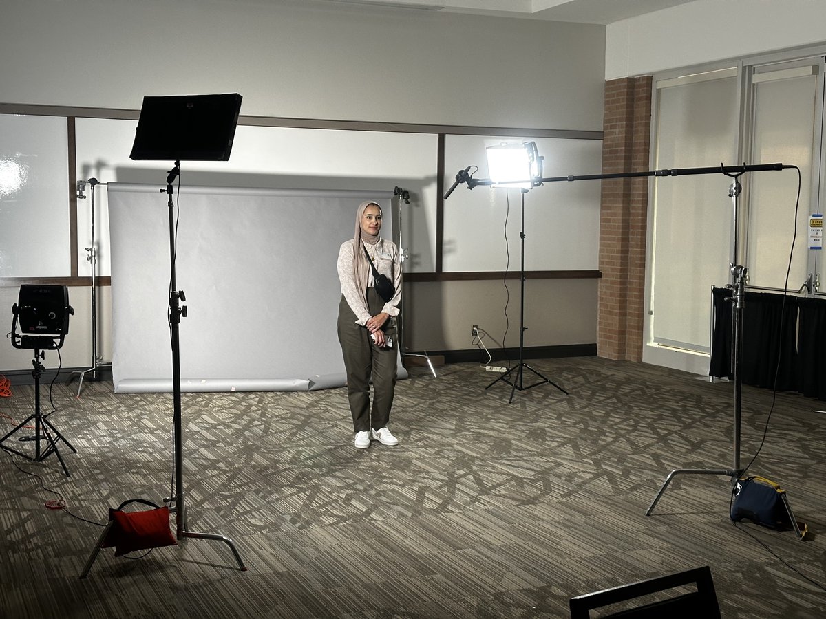 The AMP Creative Pop Up Studio is gearing up at the #SWLS2023. If you're at the Southwest Learning Summit, come make your own free video message.