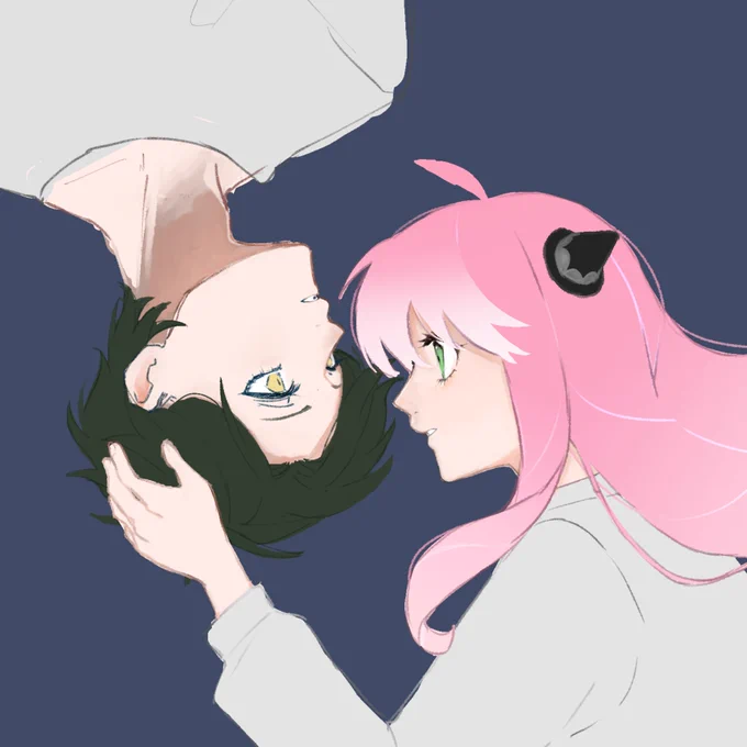 ダミアニャ成長if相対のちゅー 