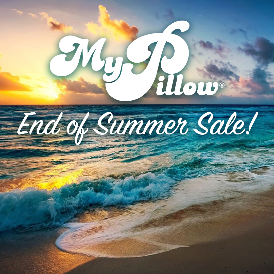 Don't miss out! Summer days are winding down, but that's no excuse to miss out on MyPillow's End of Summer Sale! Stock up on all your beach needs: towels, sandals, and much more for the whole family with the promo code R542. #MyPillow #EndOfSummerSale #SummerSavings #BeachTowels