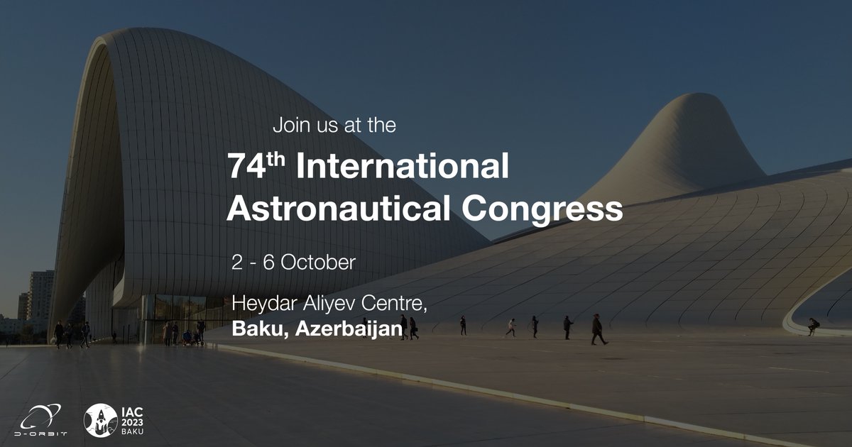 Join us at the 74th International Astronautical Congress in Baku, Azerbaijan, from 2-6 October 2023 for a discussion on global space challenges and opportunities. Discover our space logistics solutions, including last-mile satellite delivery, in-orbit demonstrations, and more!🛰️