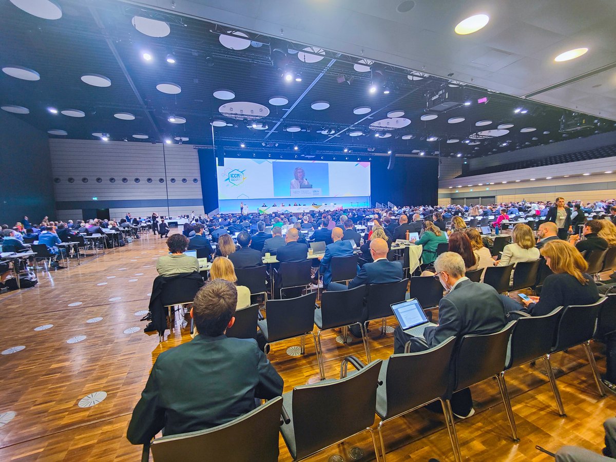 “Adopting the global framework on chemicals waste – in the strongest, most specific, and most inclusive terms, backed with the right finance for developing nations– is urgent,” said @UNEP Executive Director @andersen_inger at the #ICCM5 High Level Segment👉bit.ly/46M2O9Z