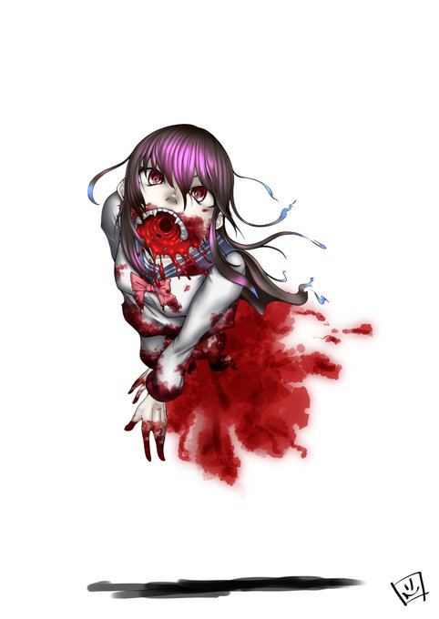 #フォロワーの渾身の人外キャラ拝ませて
異形度高めな女の子描くの大好きデス_(:3」 ∠)_ 