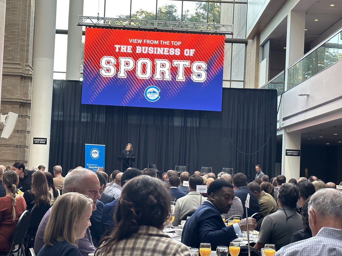 Excited to be at ⁦<a href="/ColoradoBRT/">COBRT</a>⁩ View From the Top with ⁦<a href="/API_Colorado/">American Petroleum Institute Colorado</a>⁩