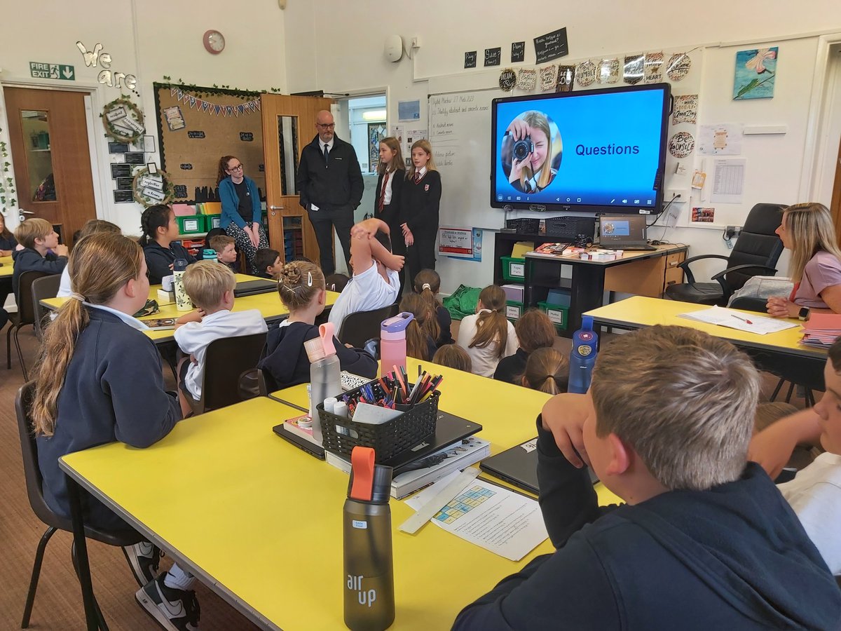 Year 7 pupils have visited @GPSCardiff @standrewsmajor @SullyPS to share information about the St Cyres Open Evening on Thursday 12th October 6pm @StCyresSchool @CyresTransition