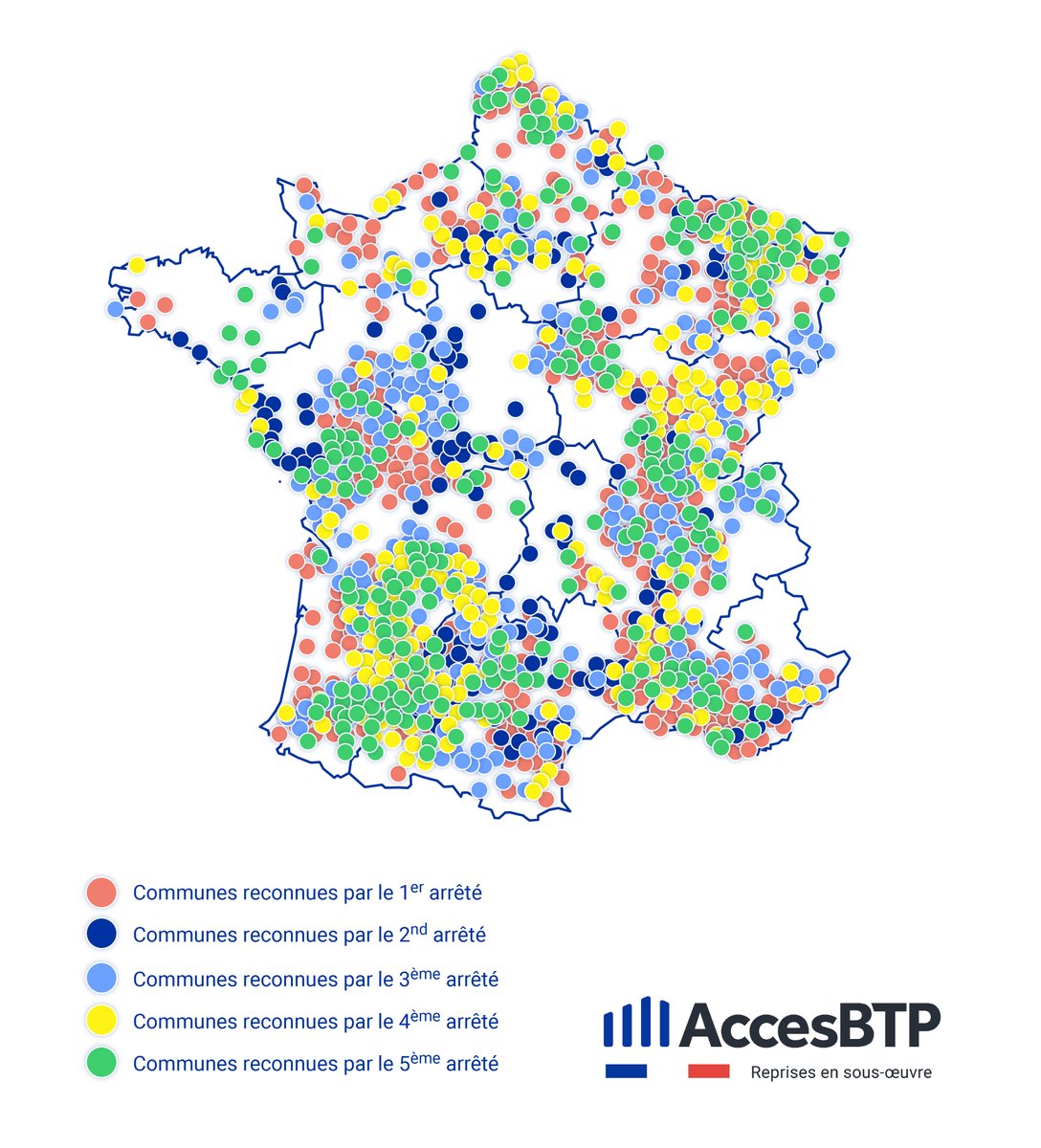 BtpAcces's tweet photo. ❗NOUVEL ARRÊTÉ CAT-NAT - 26/09/2023❗️ 

Sécheresse : + de 380 communes ajoutées. AccesBTP à votre service. Questions ? Contactez-nous au 0805 032 033.  Infos : https://t.co/IwuMl1greP
Restons solidaires !
 #Sécheresse #AccèsBTP #CATNAT https://t.co/1qzi1YbblT