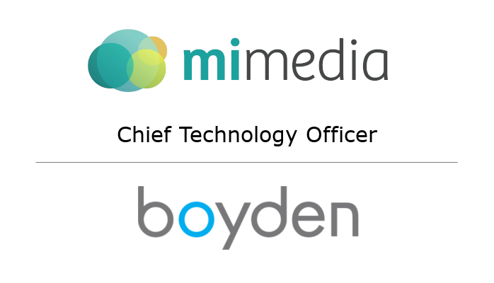 Boyden has partnered w/ <a href="/MiMedia/">MiMedia</a> in the recruitment of a Chief Technology Officer. Learn more here >> boyden.com/canada/opportu…