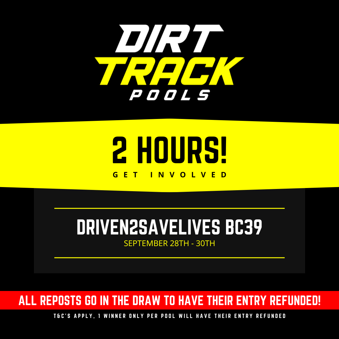 DirtTrackPools's tweet photo. 🚨 2 HOURS! 🚨

The Driven2SaveLives BC39 kicks off TONIGHT at 6:00pm EST, with a 3 nights of actioned packed USAC Midgets at The Dirt Track at IMS!

$20 ENTRY FEE

RETWEETS GO IN THE DRAW TO BE REFUNDED!

Driven2SaveLives BC39 👇
https://t.co/2Vs6dBrZLG https://t.co/diBQqPls6x