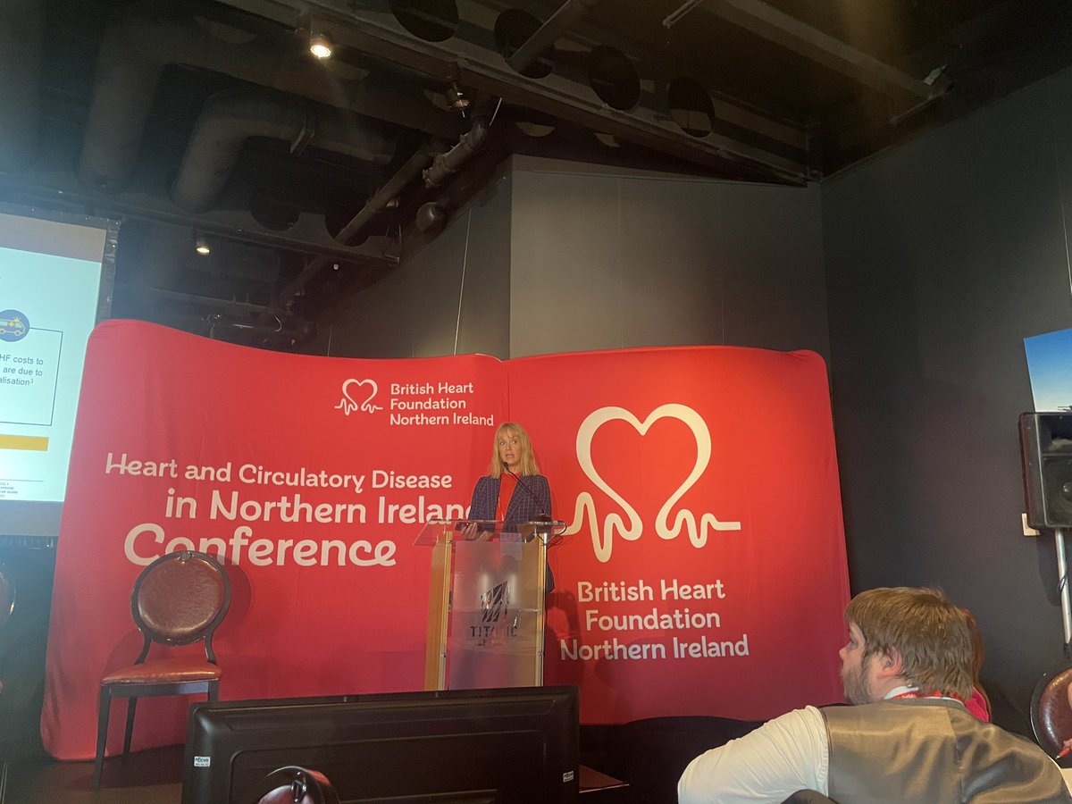 BHFNI's tweet photo. Huge thanks to Dr Patricia Campbell, Dr Clare Murphy and Prof. Ken McDonald for your incredible insight on how innovation can drastically improve outcomes for patients with heart failure. https://t.co/zThVhMc4fR