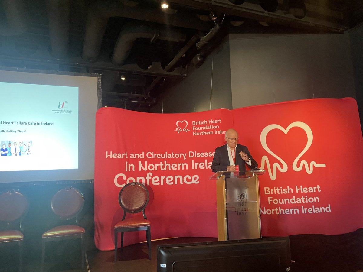 BHFNI's tweet photo. Huge thanks to Dr Patricia Campbell, Dr Clare Murphy and Prof. Ken McDonald for your incredible insight on how innovation can drastically improve outcomes for patients with heart failure. https://t.co/zThVhMc4fR