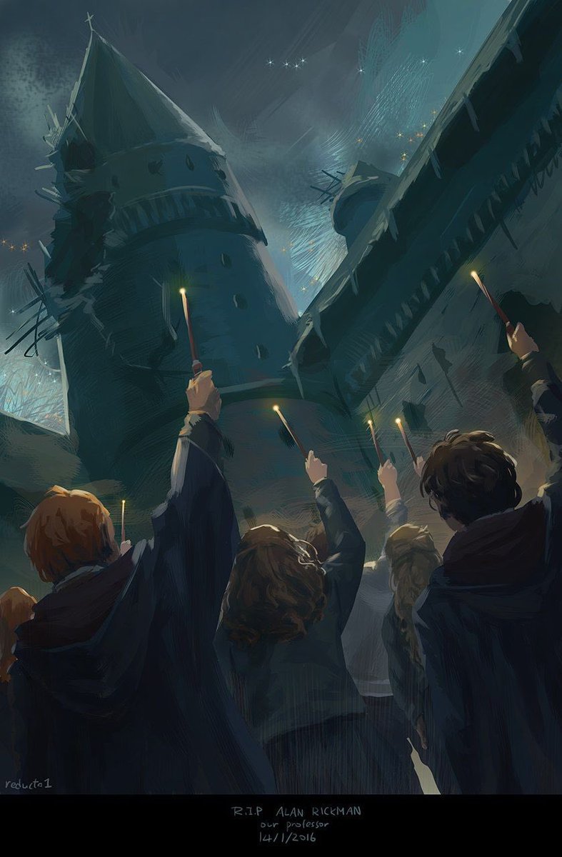 greyes's tweet image. Todos ahorita:

- Hasta siempre Albus Dumbledore. 😔