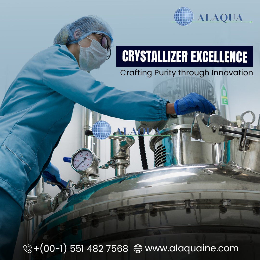 Get in touch with AlaquaInc and avail of the best crystallizers...!!
--
#AlaquaInc
#Crystallizers
#CrystalTechnology
#IndustrialSolutions
#ChemicalProcessing
#CrystallizationEquipment
#QualityCrystals
#ManufacturingSolutions
#CrystalInnovation
#MaterialsScience