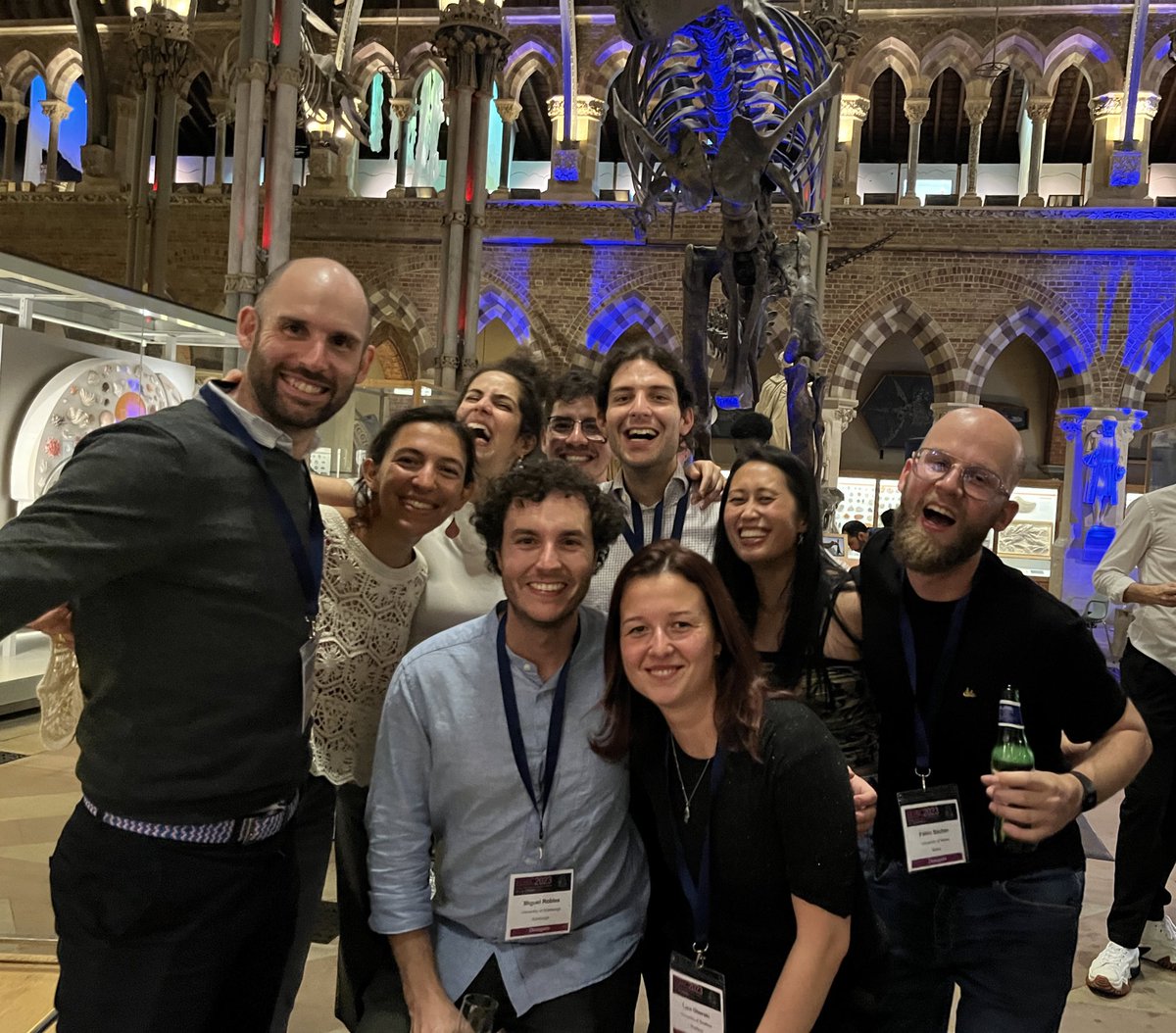 Makis Ampartzidis (@hpscenthusiast) on Twitter photo #EDBC2023 is over but managed to bring together scientists from across Europe. We had an amazing party night at the museum🦖, and Dr Chloe Santos (twitterless) won runner up poster🌟! <a href="/_BSDB_/">British Society for Developmental Biology</a> <a href="/NTDs_research/">Copp&Greene labs</a> <a href="/DBC_ICH/">Developmental Biology & Cancer</a> #EDBC2023 is over but managed to bring together scientists from across Europe. We had an amazing party night at the museum🦖, and Dr Chloe Santos (twitterless) won runner up poster🌟! <a href="/_BSDB_/">British Society for Developmental Biology</a> <a href="/NTDs_research/">Copp&Greene labs</a> <a href="/DBC_ICH/">Developmental Biology & Cancer</a>
