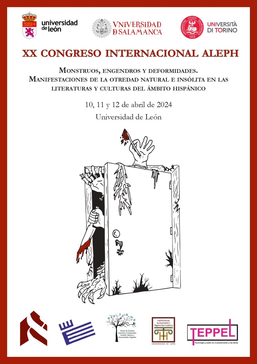 crodriguezcampo's tweet photo. ay, ay, AY. cómo os lo explico? HABEMUS NUEVO CONGRESO DE @AsociacionALEPH 
el XX Congreso Internacional ALEPH se celebrará en @unileon el 10, 11 y 12 de abril de 2024. ¿te lo vas a perder? https://t.co/hqnvL0YGMc