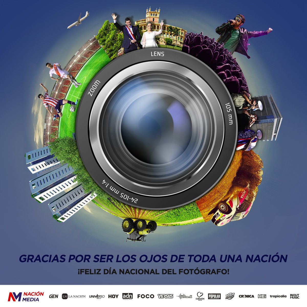 🇵🇾 ¡Feliz día a todos los fotógrafos paraguayos! 🇵🇾 

📷 Su arte nos permite apreciar los más importantes momentos del mundo que nos rodea. ⭐

#DiaDelFotografoParaguayo #NacionMedia