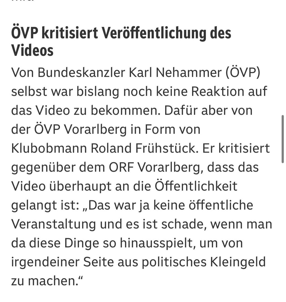 dietomaselli's tweet photo. Was die Vorarlberger ÖVP an Nehammers Video stört. 

https://t.co/yHooeIXRuq https://t.co/LG9V06dHmB