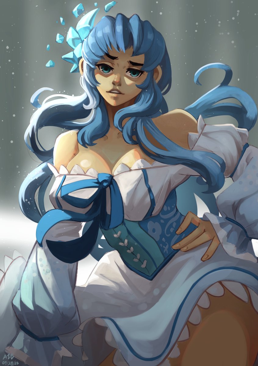 Aze_arts's tweet photo. OC art of @glaciisnow 

#art #ArtistOnTwitter https://t.co/7n0JwXKLN0