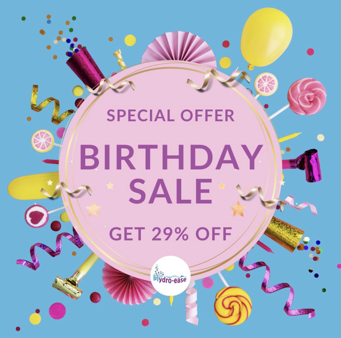 Our birthday sale is approaching! This weekend only (Fri 29th Sept-Sun 1st Oct), phone us and quote the code below and the first 29 people will receive 29% off! When they're gone they're gone!

Code: Twitter2023

📞 028 9521 5155

*3 month expiry, to be used by 29th Dec 2023*