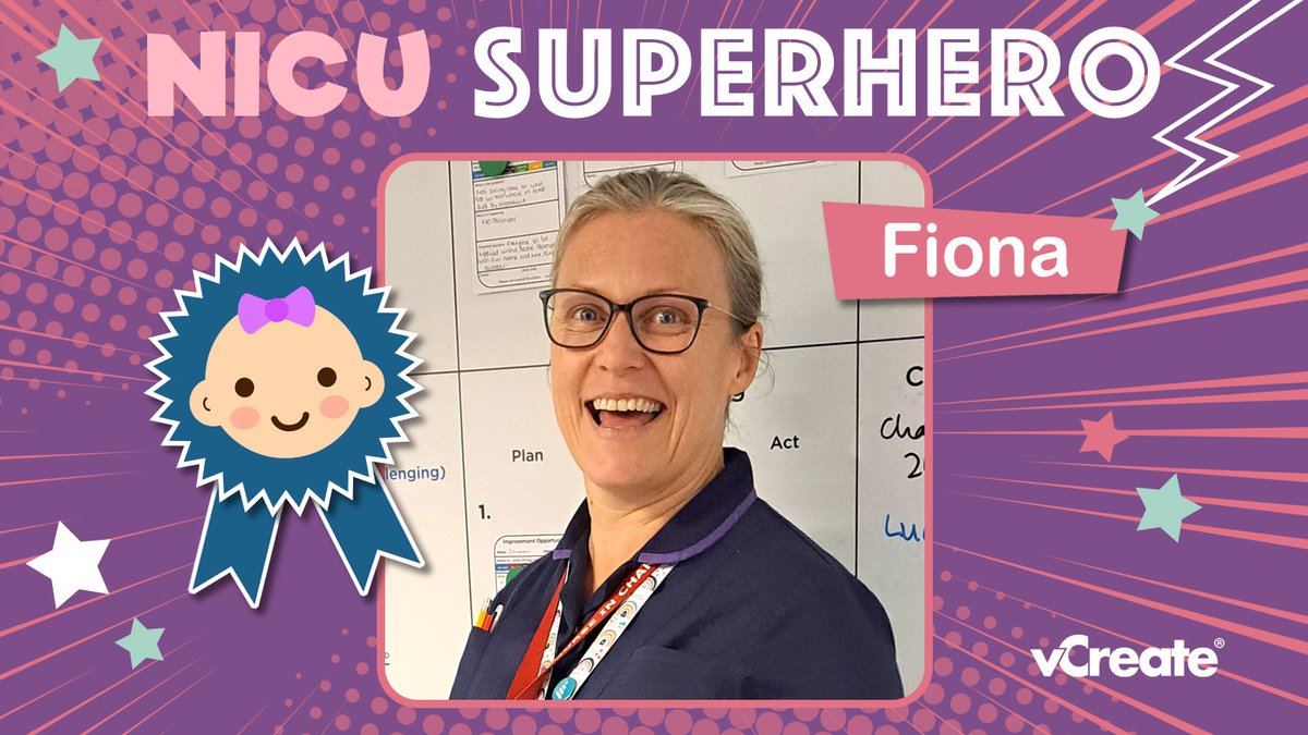Today is #NICUStaffAppreciationDay!👏 What better way to celebrate than by awarding another wonderful member of a neonatal team with our NICU Superhero Award? Steph has nominated Fiona from Royal Stoke University Hospital! For more, click here: ow.ly/V8Ez50PPAzs <a href="/NeoUHNM/">Neonatal UHNM</a>