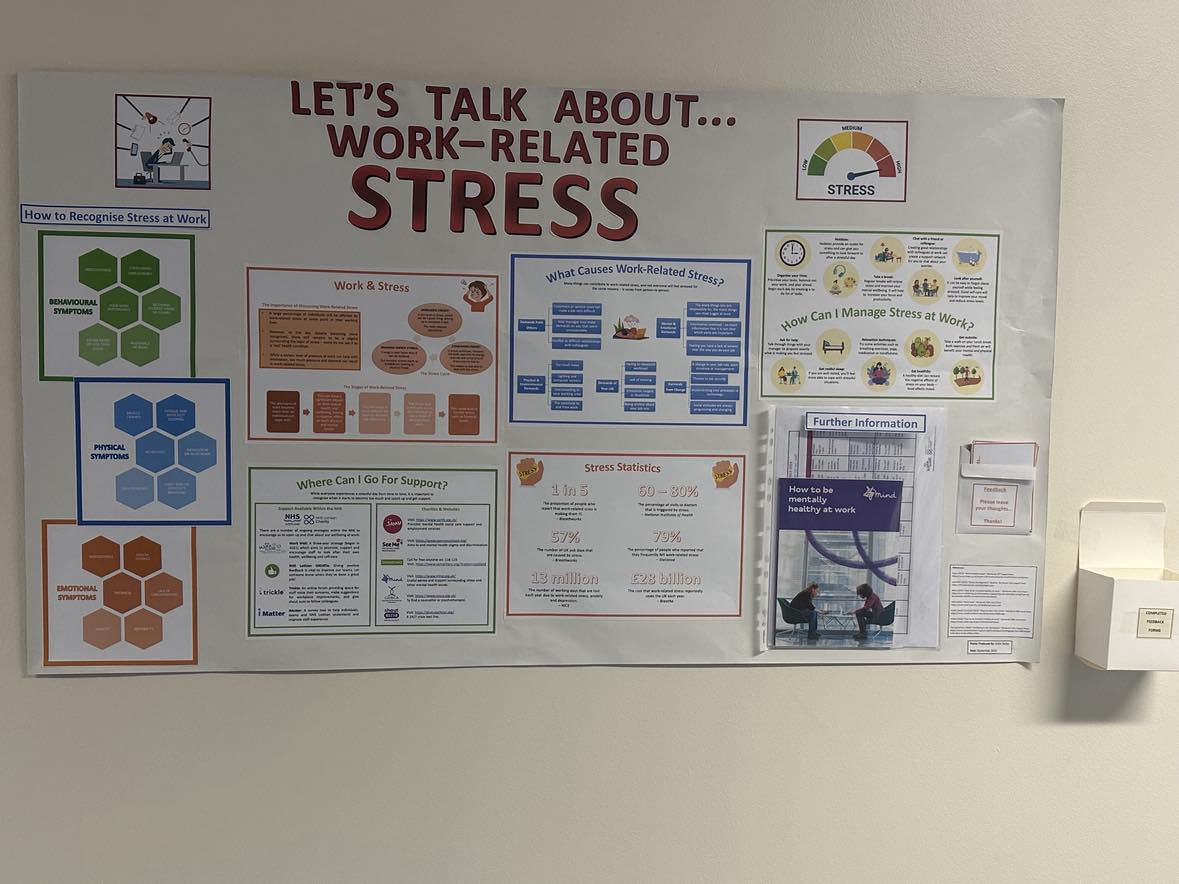 NHS Lothian Pharmacy (@nhslothianpharm) on Twitter photo Meet Jodie!
Jodie is one of our Pre-Reg Pharmacy Technicians <a href="/LothianSjh/">SJH_Lothian</a>
She created this wonderful poster on Work-related Stress for her Health Promotion module in her Diploma in Pharmacy Services through <a href="/WestCollScot/">WestCollegeScotland</a>
Great job, Jodie!
#learning #pharmacy #leadership Meet Jodie!
Jodie is one of our Pre-Reg Pharmacy Technicians <a href="/LothianSjh/">SJH_Lothian</a>
She created this wonderful poster on Work-related Stress for her Health Promotion module in her Diploma in Pharmacy Services through <a href="/WestCollScot/">WestCollegeScotland</a>
Great job, Jodie!
#learning #pharmacy #leadership