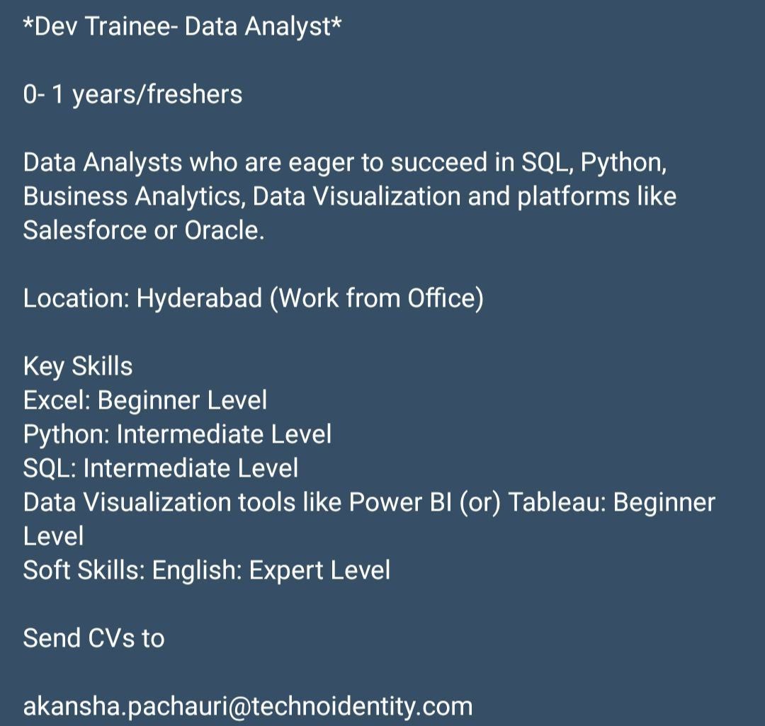 Megna_almoner's tweet image. #Job_Alert #Spicy_Minion