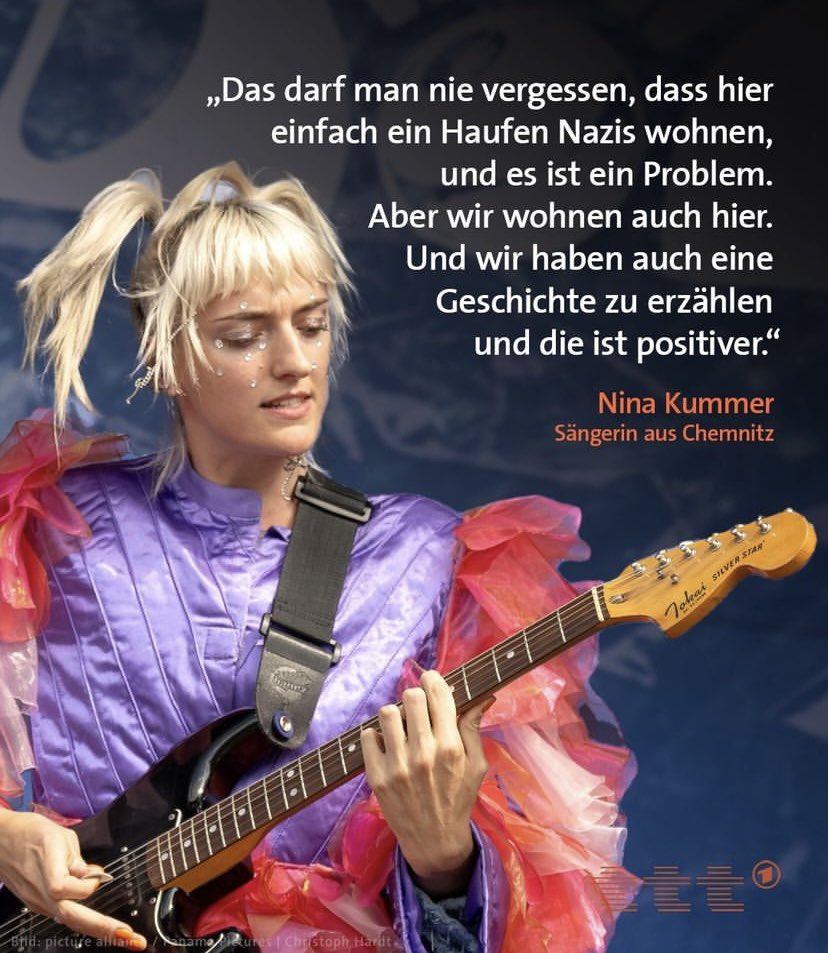 Nina Kummer bringt‘s auf den Punkt. Jeder einzelne Vorfall von extrem-rechter Gewalt muss thematisiert und skandalisiert werden. Doch das sollte niemanden daran hindern nicht auch die vielen anderen, positiven Geschichten zu erzählen. #Sachsen #Ostdeutschland