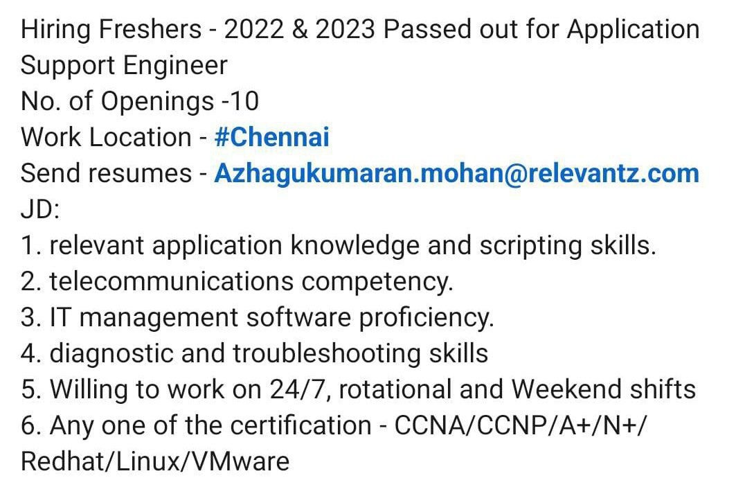 Megna_almoner's tweet image. #Job_Alert #Spicy_Minion