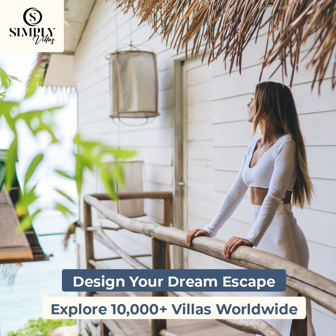 VillasSimply's tweet photo. π βοΈ Let your imagination run wild with Simply Villas, where a global playground of over 10,000 villas beckons you to craft your perfect getaway. Say yes to adventure. π‘π #DesignYourEscape #SimplyVillasGetaway #10KGlobalVillas #YourVacationCanvas #Travel #TravelByDesign #Jets https://t.co/jWVGj1QAhJ