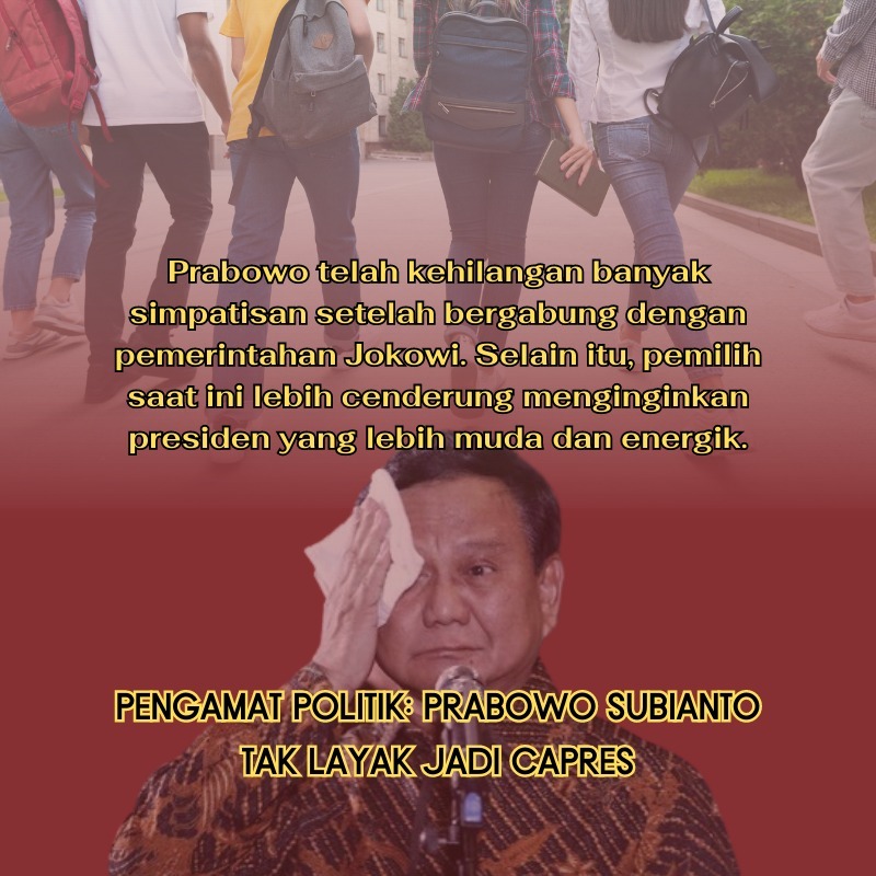 susilo2181's tweet photo. Prabowo Bisa Menangis ? Akibat dukungan Suara semakin terqerus ditinggal PKB beralih ke Nasdem https://t.co/OjBPIwIjhi