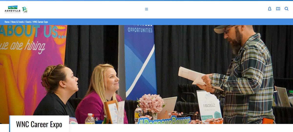 ewiwnc's tweet photo. Find the Next Step in Your Career on October 25th.

Great companies start with great people, and you’ll find both at the WNC Career Expo.

https://t.co/HOvcdmD1fV https://t.co/EeBV6WJerv