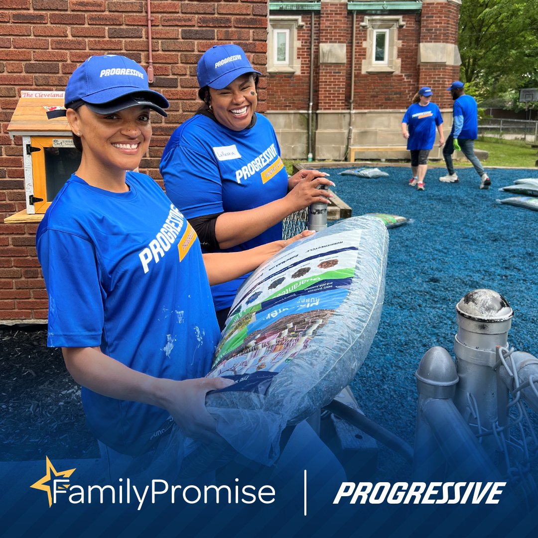 Progressive (@progressive) on Twitter photo We’re extending our support of <a href="/fpnational/">Family Promise</a>, a leading nonprofit organization focused on family #homelessness.
Progressive is thrilled to work with this organization and increase employee engagement and #volunteer opportunities across the country. #FamilyPromise We’re extending our support of <a href="/fpnational/">Family Promise</a>, a leading nonprofit organization focused on family #homelessness.
Progressive is thrilled to work with this organization and increase employee engagement and #volunteer opportunities across the country. #FamilyPromise