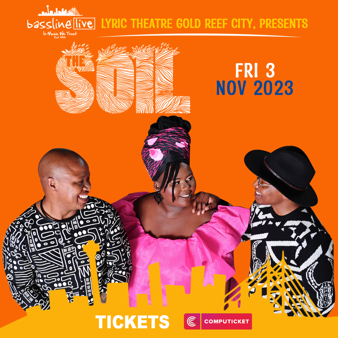 Name a more iconic South African acapella trio...we'll wait! <a href="/TheSoilMusic/">The Soil</a> will be re-imagined for #BasslineLiveAtLyric.
NEW MEMBER <a href="/Tee_Songstress/">Theo Songstress Matshoba 👑</a> will add her magic to <a href="/NtsikaMusic/">#IwriteWhatIdream OUT NOW!!!</a> &amp; <a href="/PhindoThesoil/">Phindo Ngxanga</a>'s established sound for #TheSoilReturnsToTheLyric. 

🔗🎟️bit.ly/48zK8vy