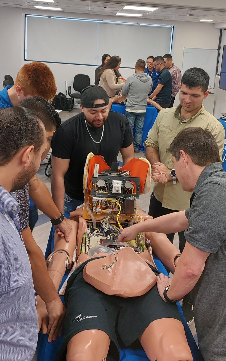 _elevate_health's tweet photo. Providing best-in-class products and training is at the heart of CAE Healthcare. With that in mind, we recently hosted distributors from six Latin American countries at our Sao Paolo training center. CAE’s local experts highlighted our line of #patientsimulators and CAE SimEquip. https://t.co/hUqP2W8T9F