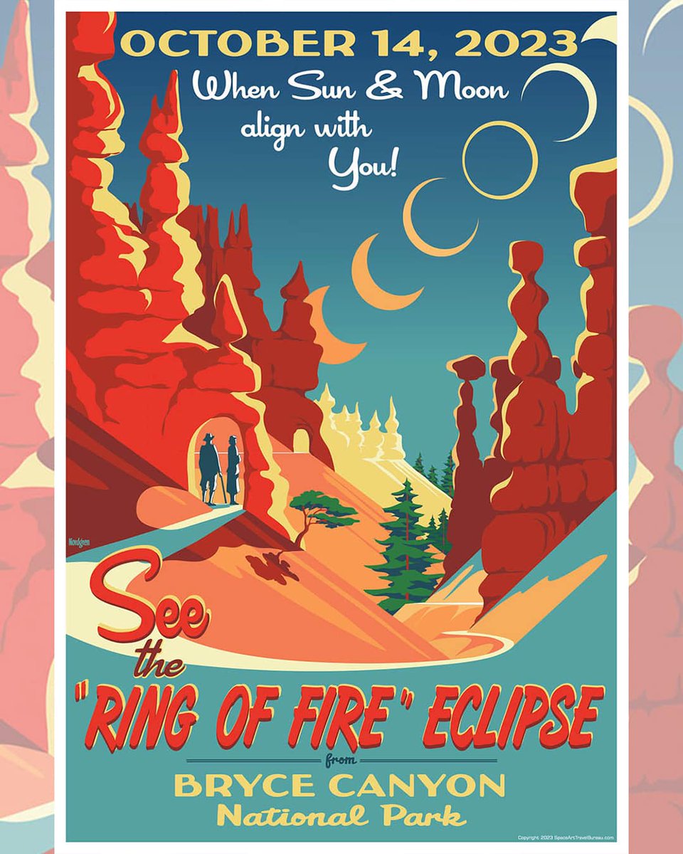 We are so excited for the Solar Eclipse. You are surely missing out if you aren't in Bryce for this.