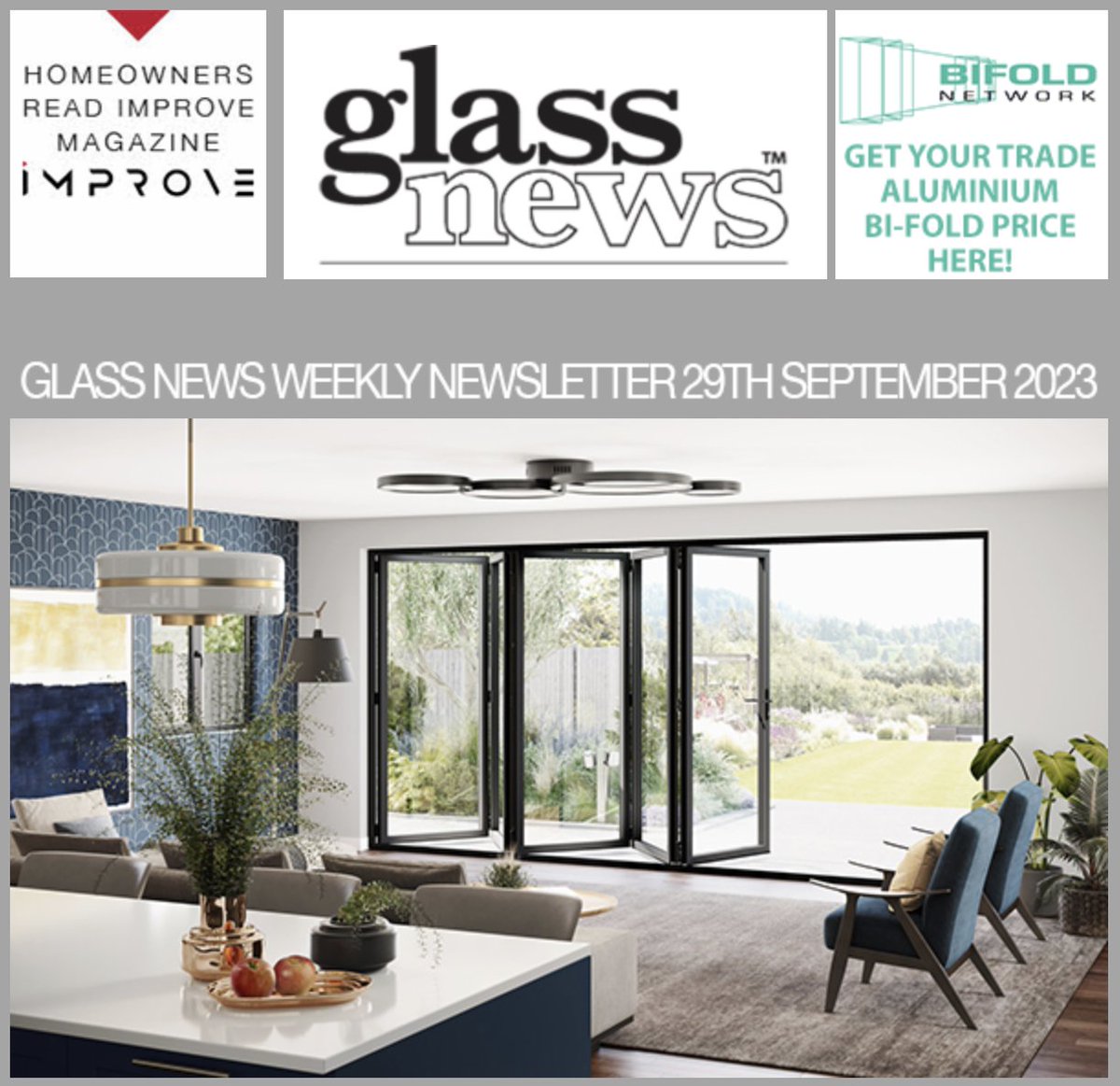 Here's a round up of the weeks latest news. See our top stories and many more <a href="/wehelp_you_grow/">Mike Rigby</a> <a href="/TruFrame/">TruFrame</a> <a href="/KatMacclesfield/">KAT UK Macclesfield</a> <a href="/Sternfenster/">Sternfenster</a> <a href="/prefixsystems/">Prefix Systems</a> <a href="/dempseydyer/">Dempsey Dyer LTD</a> <a href="/Central_WS/">Central Window Systems</a> <a href="/SpectralWindows/">Spectral Windows Ltd</a> <a href="/MRA_Research_UK/">MRA Research</a> 

Please click this link to read the mailer👇
glassnews.co.uk/mailers/septem…