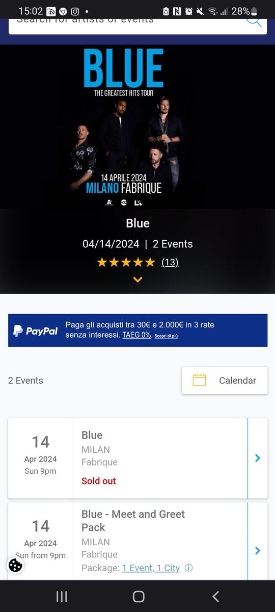 Well that failed spectacularly 😭 booked flights and hotels already booked 😩 will another show be announced? 🤞 <a href="/AntonyCosta/">Antony Costa</a> <a href="/MrDuncanJames/">Duncan James</a> <a href="/simonwebbe1/">Simon Webbe</a> <a href="/paulbaylay/">Paul DH Baylay</a> <a href="/officialblue/">BLUE</a>